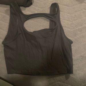 LULULEMON ON THÉ MOVE TANK SIZE 10 black